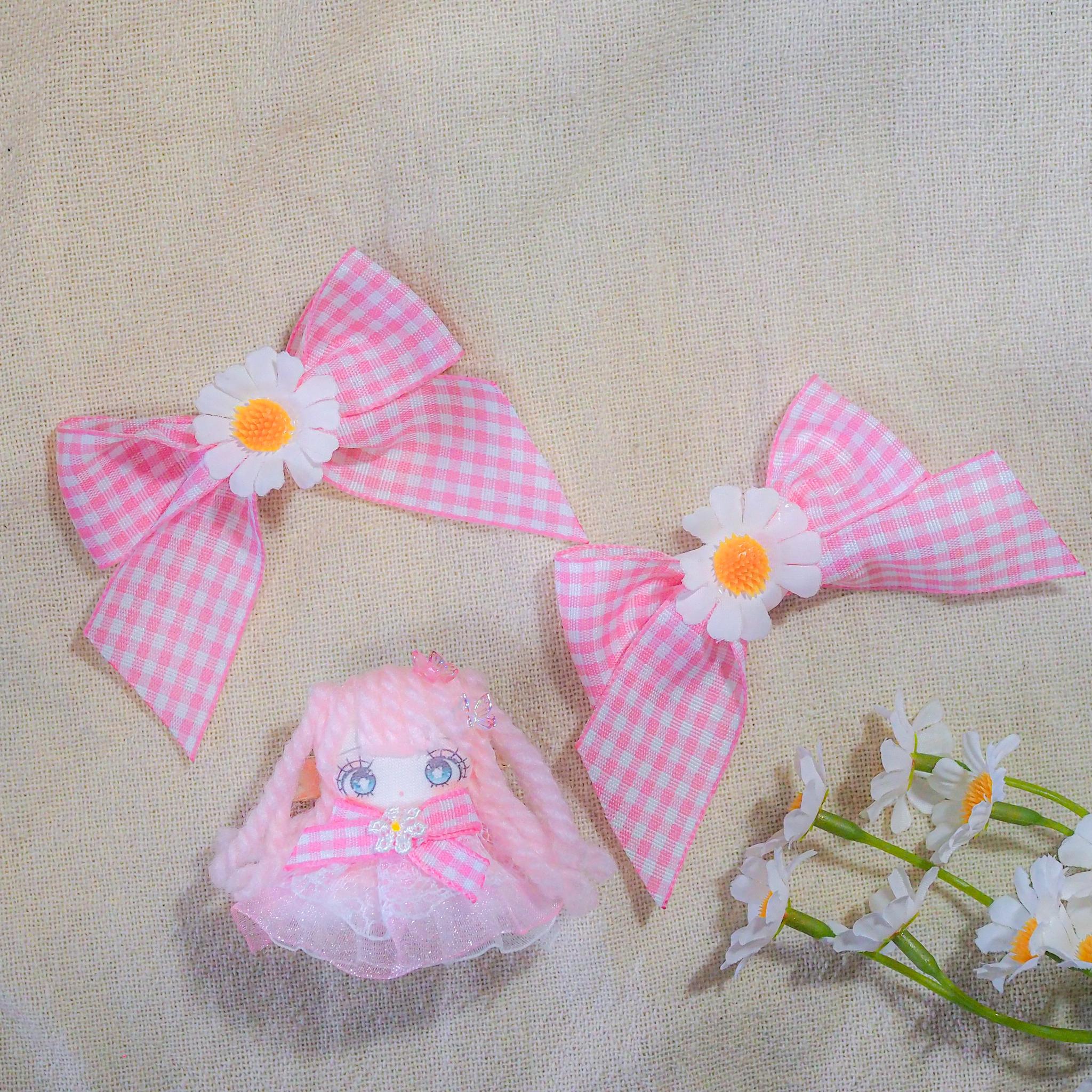 ヘアクリップギフトセット ドール ブローチ 春のギフト