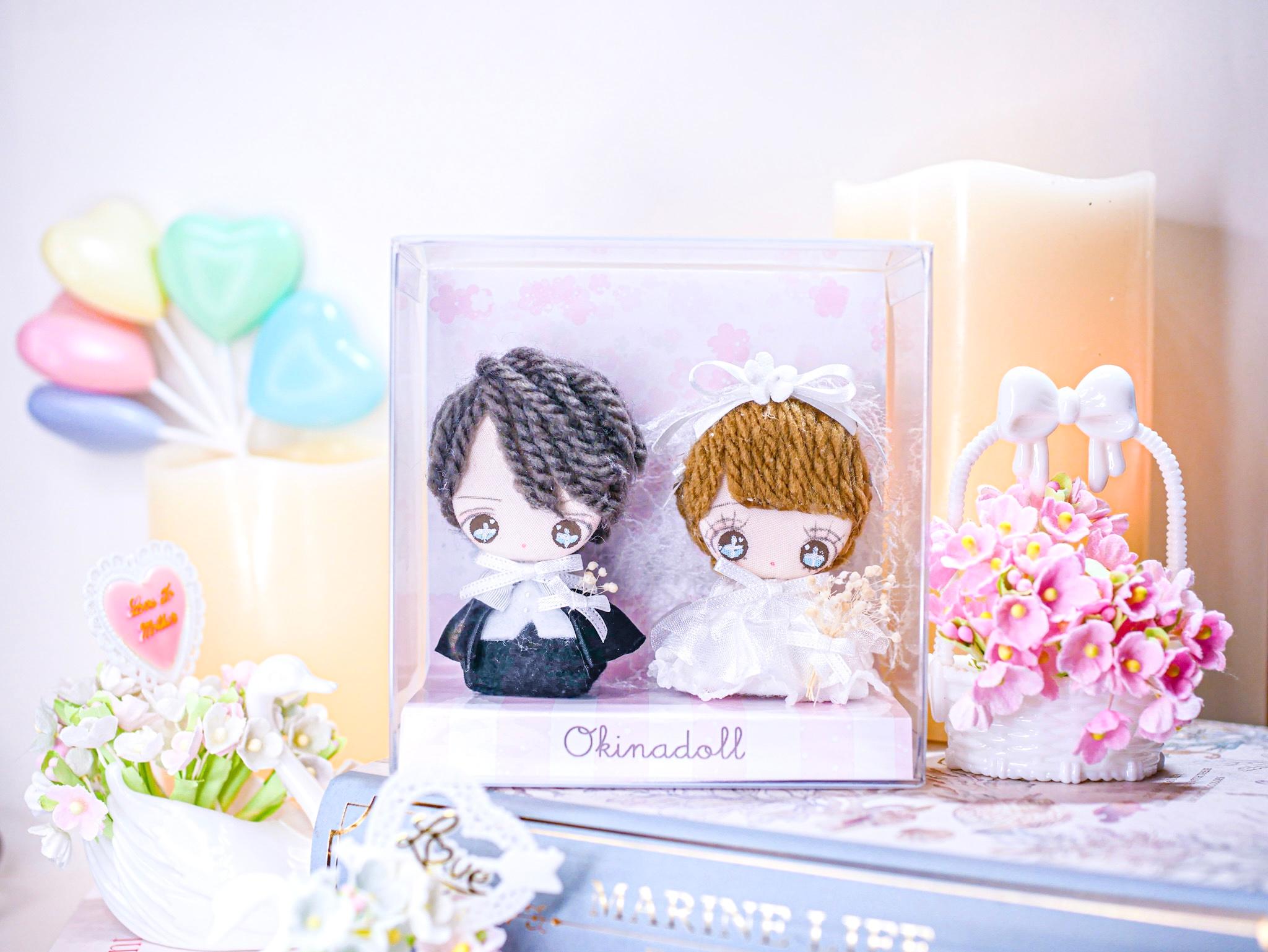 ウェディングドールオーダー 結婚式 カップル 家族 結婚式 ミニミ二ドール