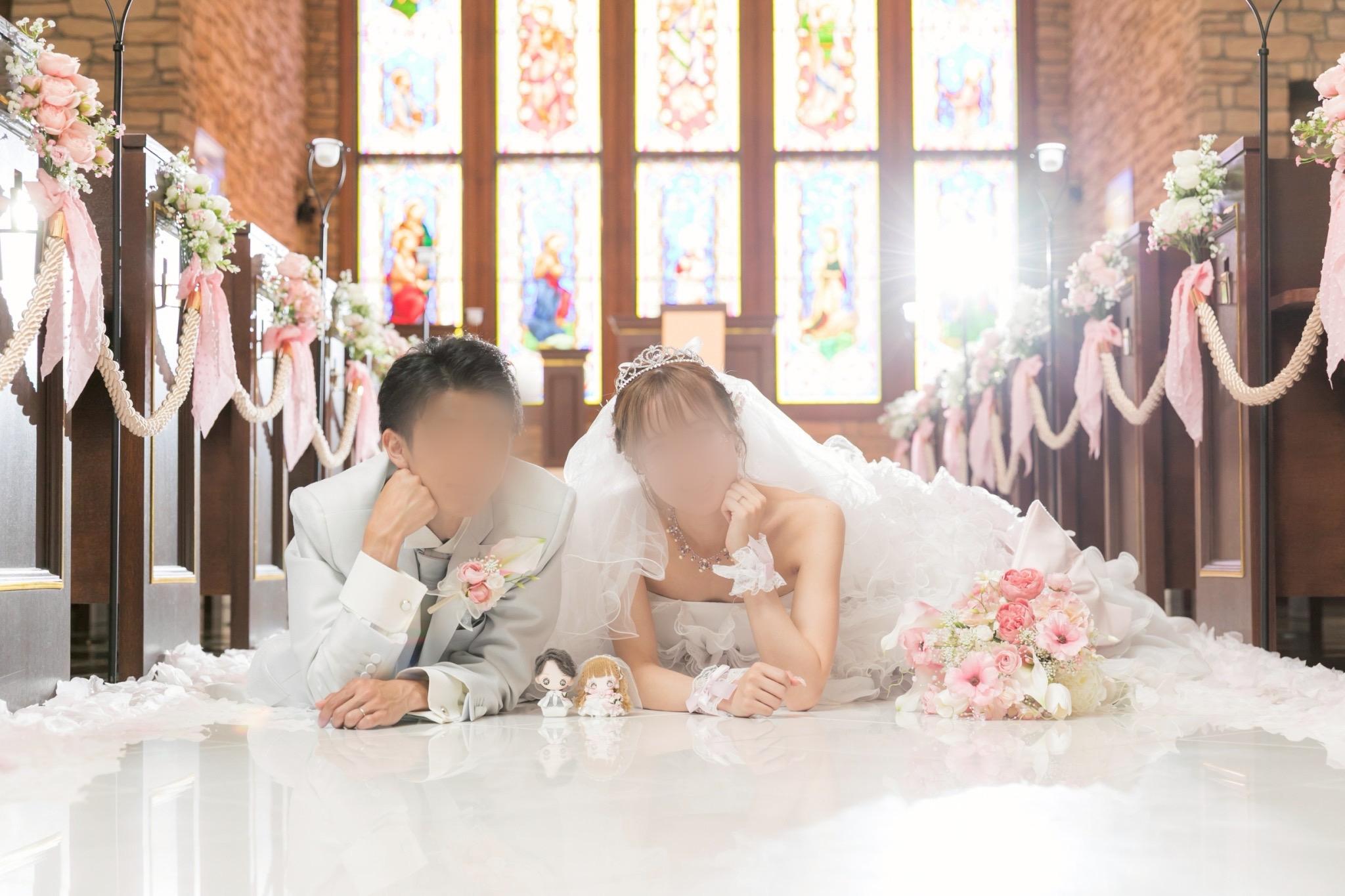 ウェディングドールオーダー 結婚式 カップル 家族 結婚式 ミニミ二ドール | 10枚目