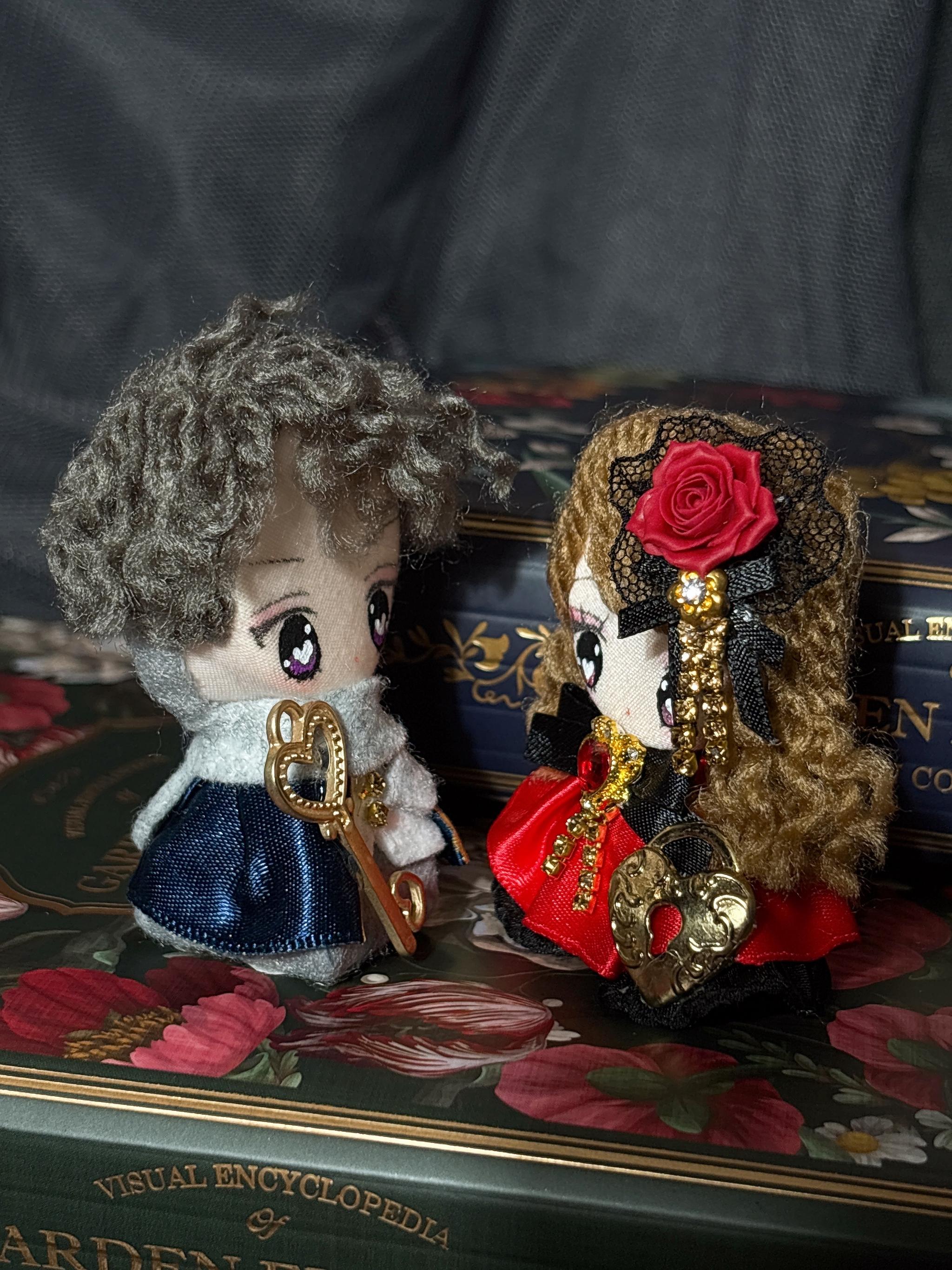 ウェディングドールオーダー 結婚式 カップル 家族 結婚式 ミニミ二ドール | 6枚目