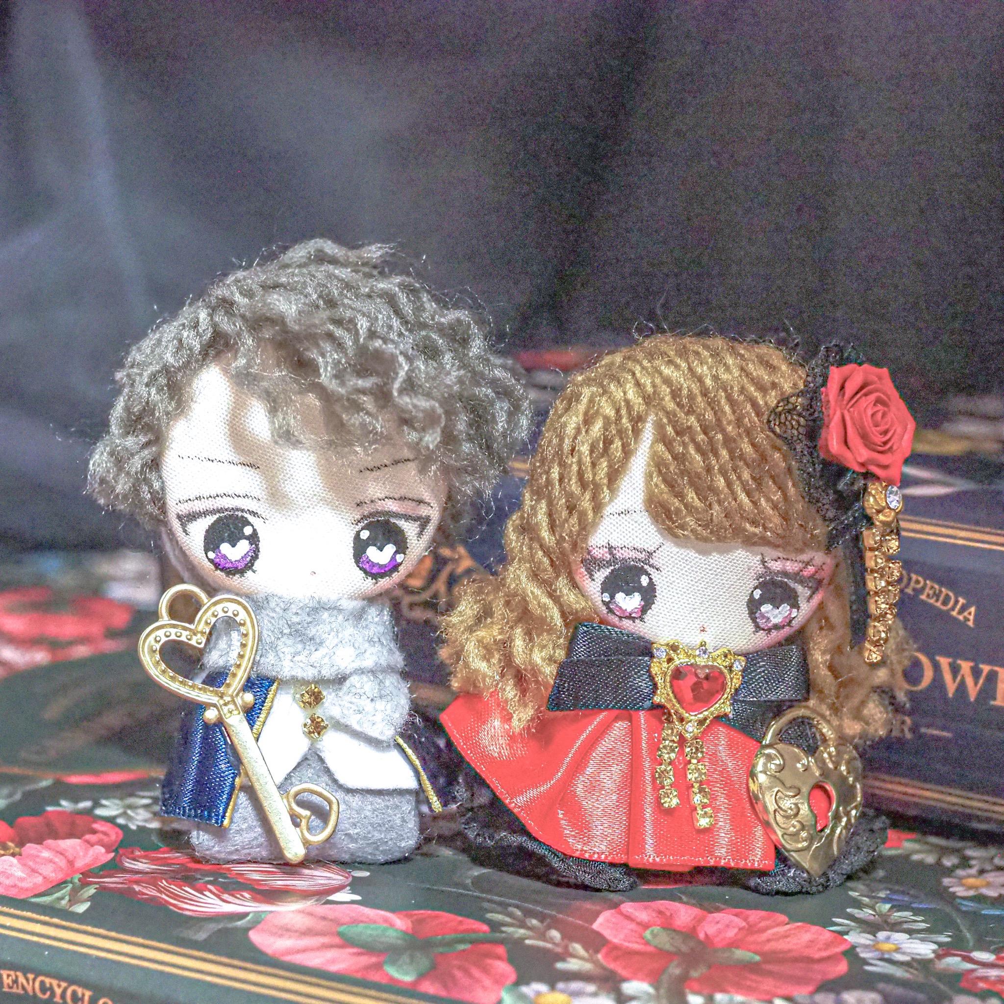 ウェディングドールオーダー 結婚式 カップル 家族 結婚式 ミニミ二ドール | 7枚目