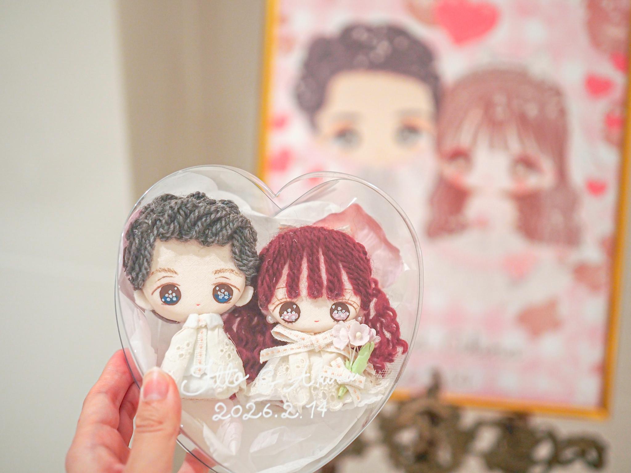 ウェディングドールオーダー1体のみ 結婚式 カップル 家族 結婚式 | 12枚目